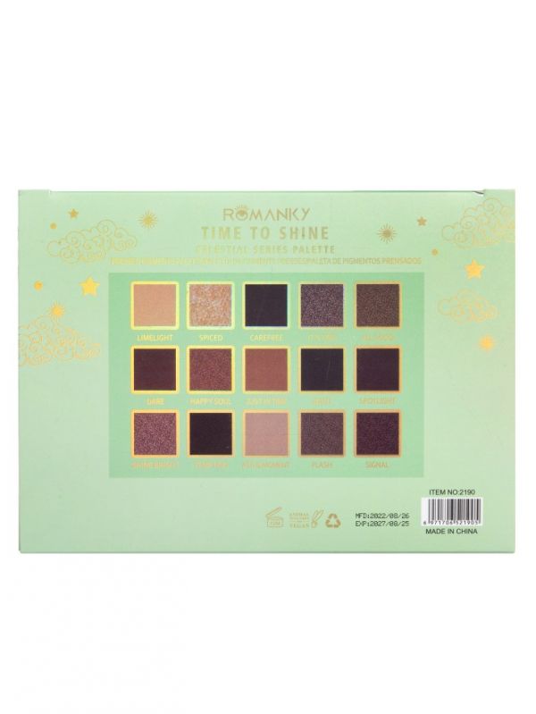 ROMANKY Gift Eyeshadow Palette Time To Shine